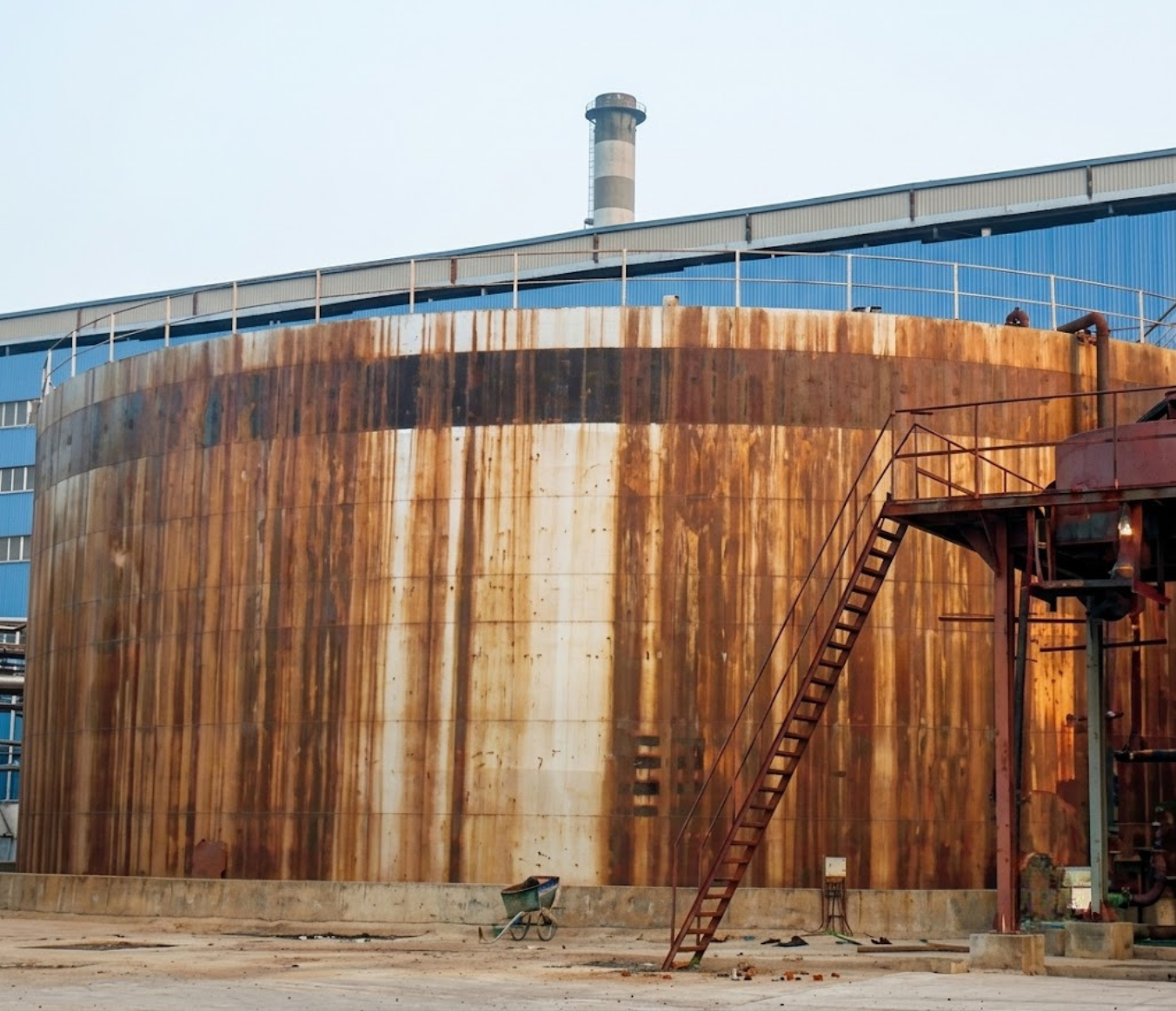 Industrial sugar processing facility